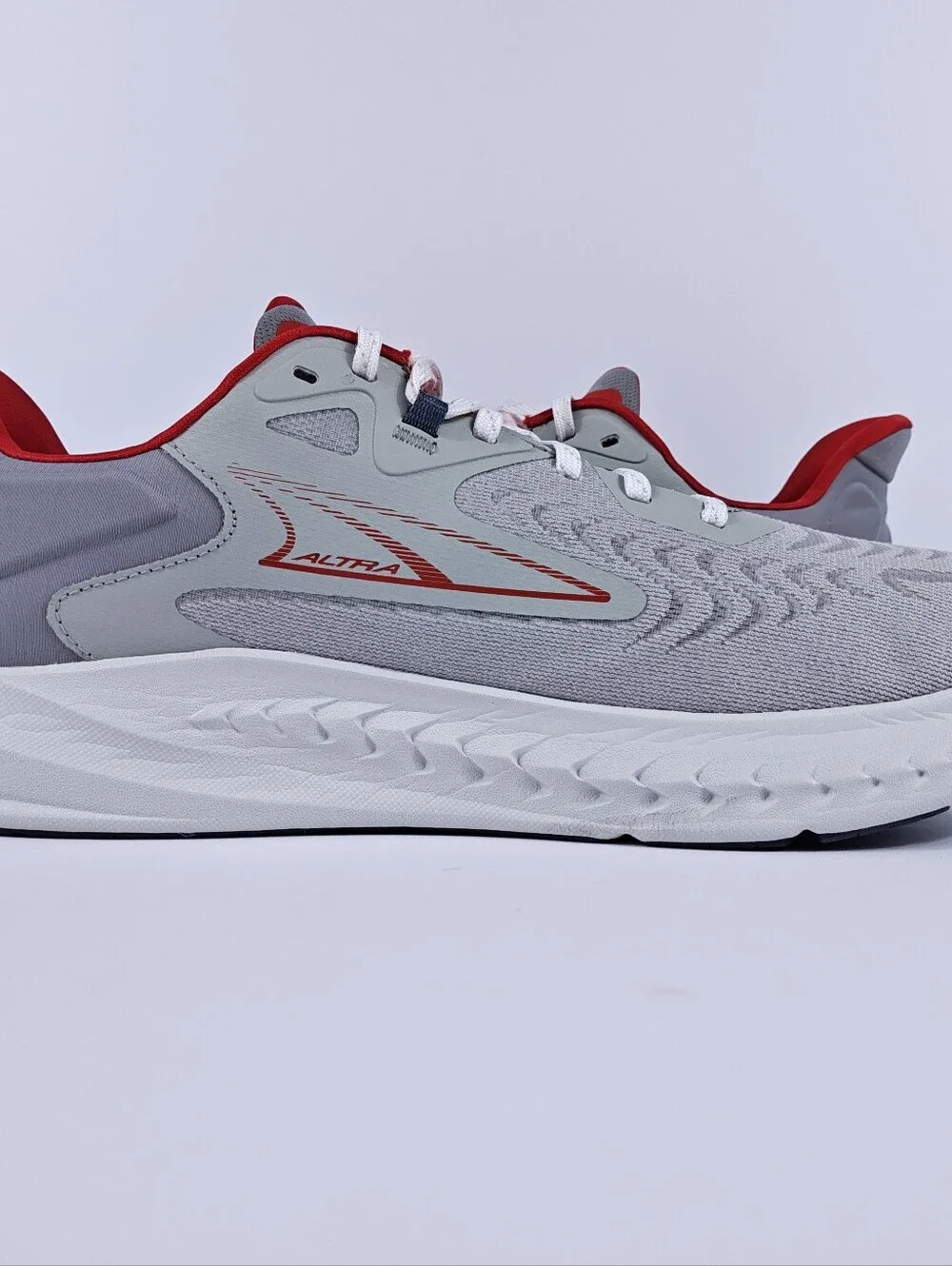 Altra Torin 7 Mens 10.5 Wide Zero Drop FootShape Road Running Shoes Gray EGO Max